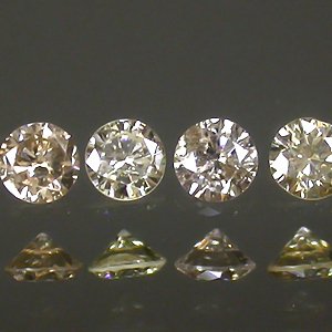 LOT!!! 12Pcs/1.19 ct Natural Sparkling Champagne Diamonds