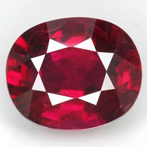 2.18ct Bright 100%Natural Blood Red Ruby