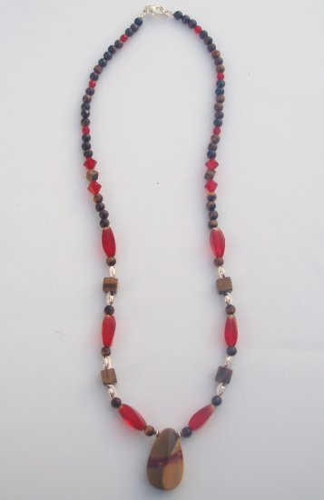 Tiger Drop Necklace