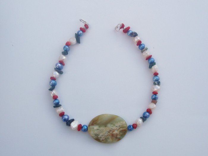 New Fire Jasper Choker