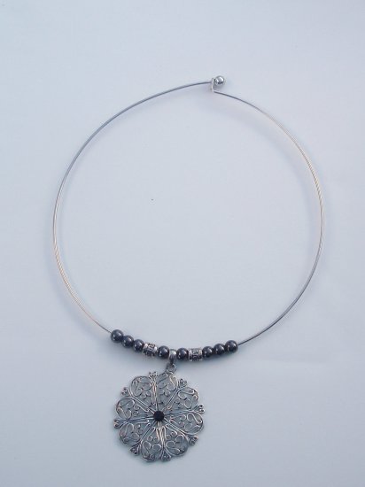 Antique Snowflake Choker