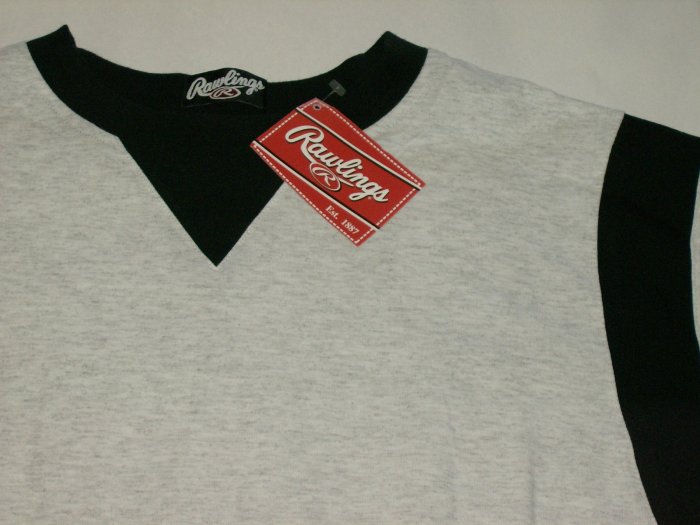 RAWLINGS NEW EMBROIDERED COTTON T SHIRT