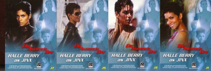 Women Of James Bond In Motion Jinx Lot J1 J3 J5 J7