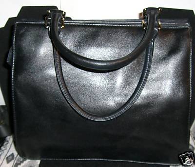 VALERIE STEVENS BLACK HANDBAG