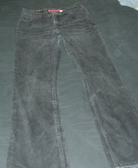 Junior Girls Black Boot Cut 517 Levi Stretchy