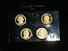 Estate Lot 2007 Presidential Dollar $1 Coin Proof Set 4 Coins