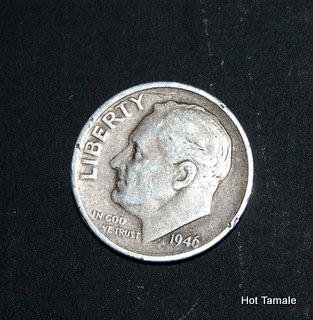 1946-S Roosevelt Dime Silver XF