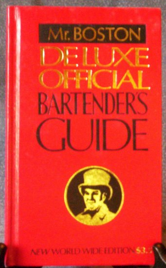Mr. Boston Deluxe Official Bartender's Guide, NN, FREE SHIPPING