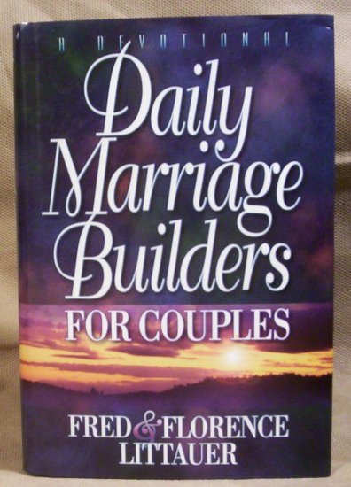 Daily Marriage Builders For Couples, Fred & Florence Littauer, VG