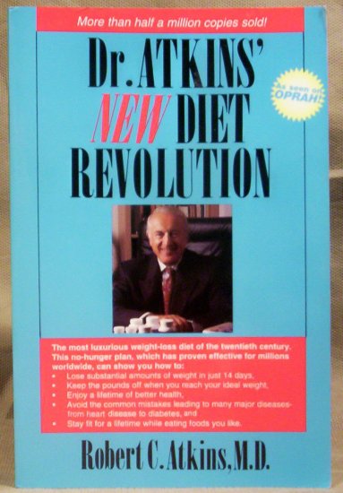 Dr. Atkins' New Diet Revolution, NEW, FREE SHIPPING