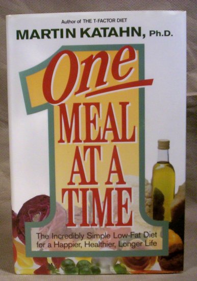 One Meal At A Time, Martin Katahn, Ph.D., FREE SHIPPING