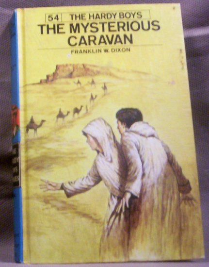 #54 The Hardy Boys, The Mysterious Caravan by Franklin W. Dixon, 1975