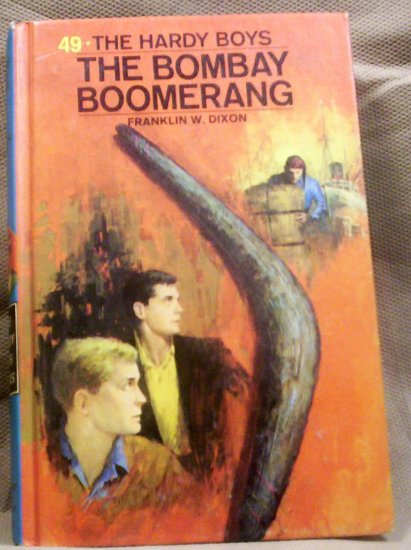 #49, The Hardy Boys, The Bombay Boomerang by Franklin W. Dixon, 1970