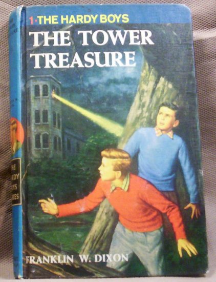 #1, The Hardy Boys, The Tower Treasure by Franklin W. Dixon, 1959