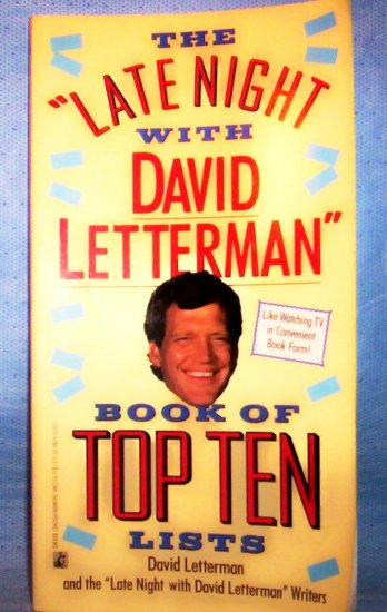The Late Night With David Letterman Book of Top Ten ...