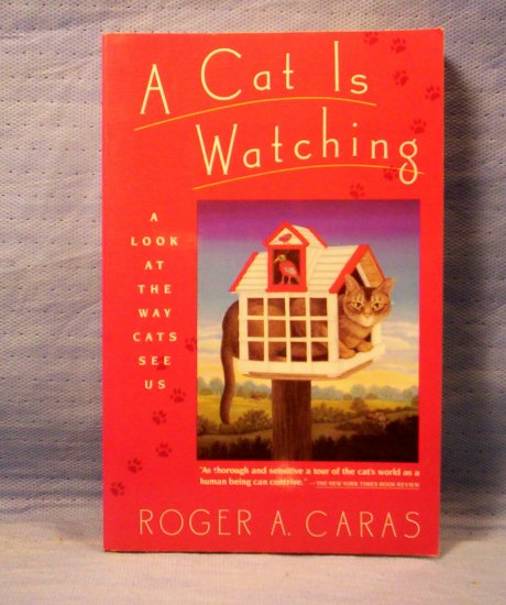 A Cat is Watching, Roger A. Caras, FREE SHIPPING