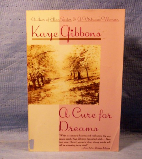 A Cure for Dreams and A Virtuous Woman, Kaye Gibbons, FREE S&H