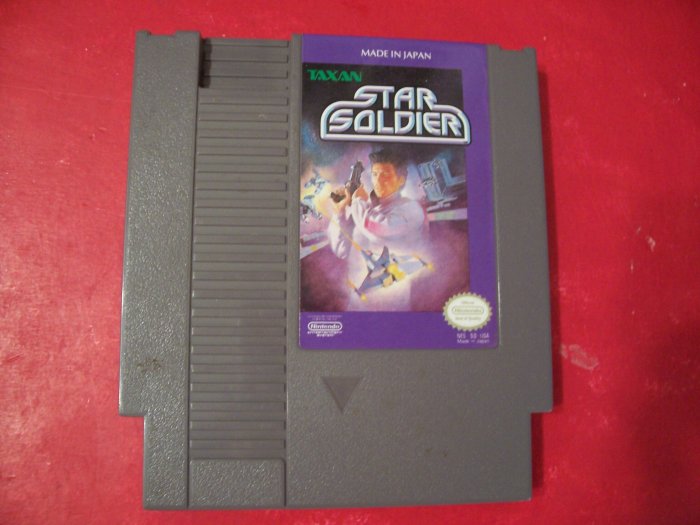 STAR SOLIDER (Nintendo) *TESTED* 8 BIT NES