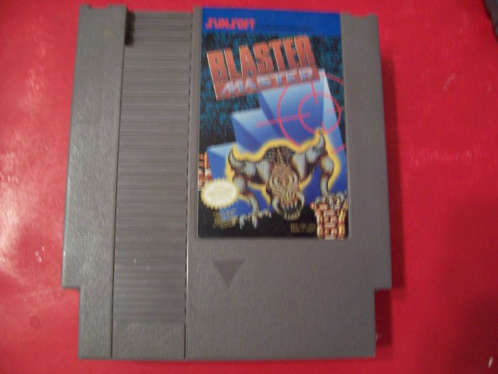 BLASTER MASTER FOR NINTENDO *TESTED* 8 BIT NES