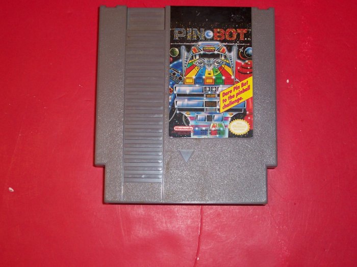 PINBOT *TESTED* NINTENDO 8 BIT NES