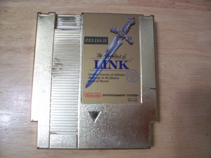 ZELDA II LINK' S ADVENTURE BY NINTENDO (NES) TESTED