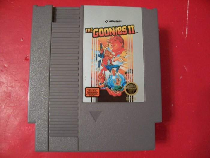 GOONIES II BY KONAMI (NES) TESTED