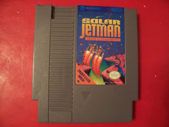 SOLAR JETMAN (Nintendo) *TESTED* 8 BIT NES