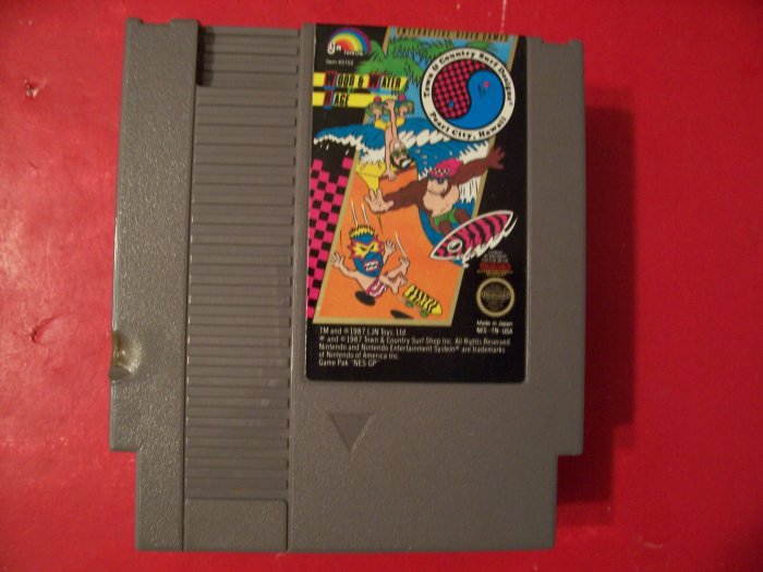 TOWN & COUNTRY SURF (Nintendo) 8 BIT NES TESTED