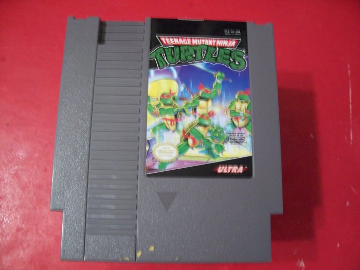 TEENAGE MUTANT NINJA TURTLES (Nintendo) TESTED 8 BIT NES