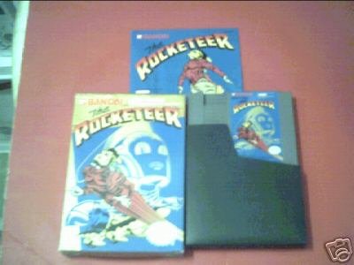 The Rocketeer (Nintendo) COMPLETE IN BOX WITH BOOK 8 BIT NES