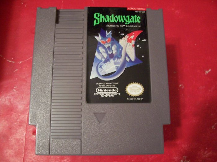Shadowgate (NINTENDO) TESTED 8 BIT NES