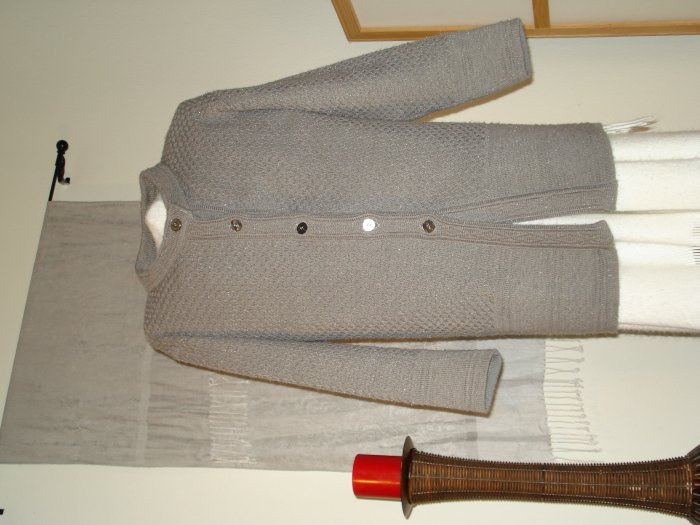 Acrylic Gray Sweater