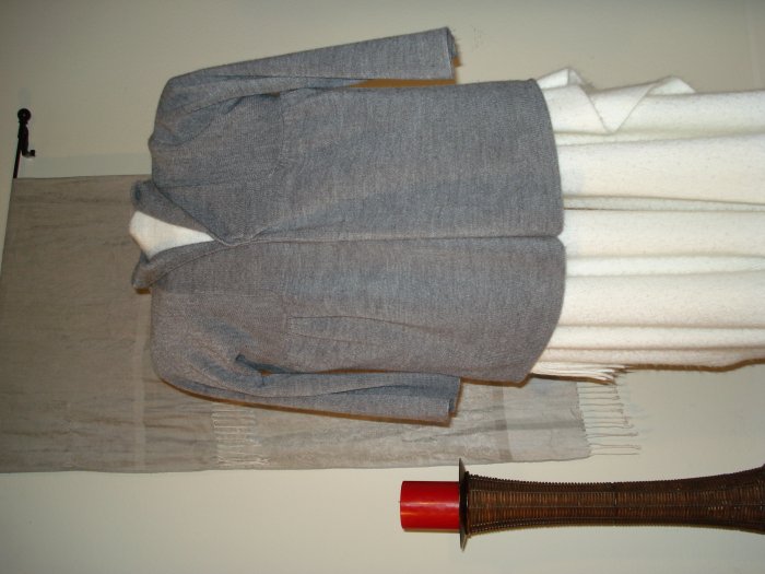 Acrylic Gray Sweater
