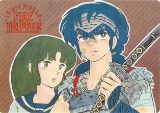 Fire Tripper Lumic World Rumiko Takahashi Shitajiki Anime Manga Pencil Board