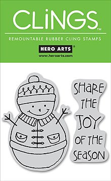 Hero Arts Clings - Share the Joy