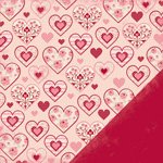Making Memories 12x12 Paper - Pattern Hearts
