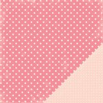 Making Memories 12x12 Paper - Pink Dots