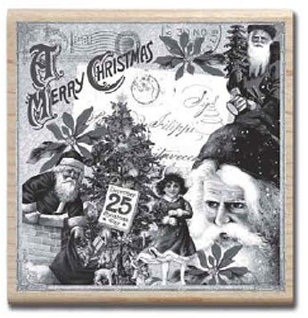 Hampton Art - Graphic 45 - Christmas Collage