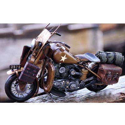 Military Harley Davidson motorcycle - RWB-6010JM (Prices in USD, Free Shipping)