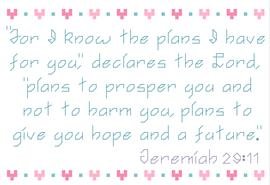 Jeremiah 29:11
