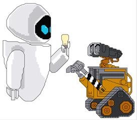 Wall-E & Eve