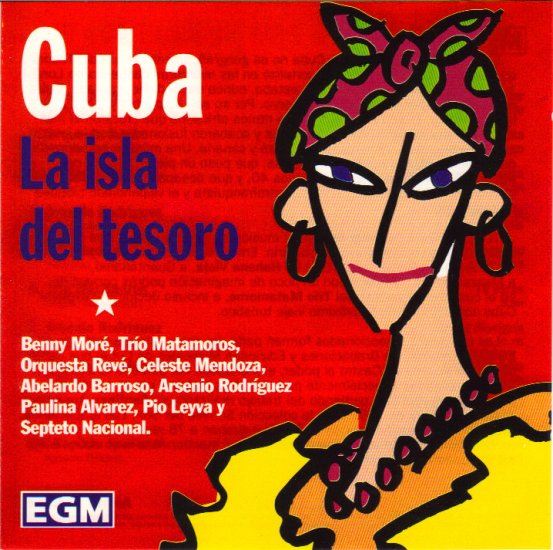 CELESTE MENDOZA - ABELARDO BARROSO - PAULINA ALVAREZ - LA ISLA DEL TESORO - CUBA - CD