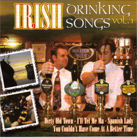 IRISH DRINKING SONGS - DIRTY OLD TOWN - MAID BEHIND THE BAR - IRELAND - CELTIC - CD