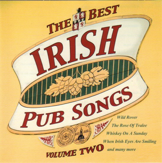 THE BEST IRISH PUB SONGS - WILD ROVER - PATSY FAGAN - WHISKEY ON A SUNDAY - IRELAND - CELTIC - CD