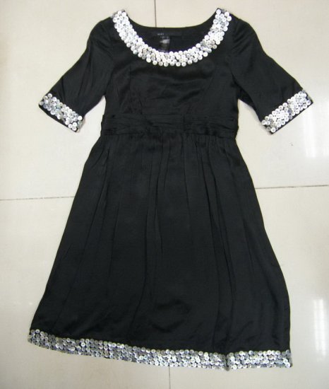 marc jacobs grace shell ornament black dress S#