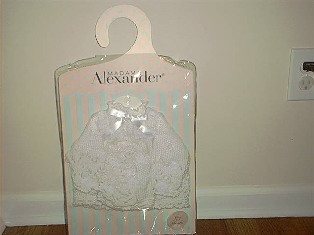 MADAME ALEXANDER PRECIOUS IRISH KNIT SWEATER NEW!