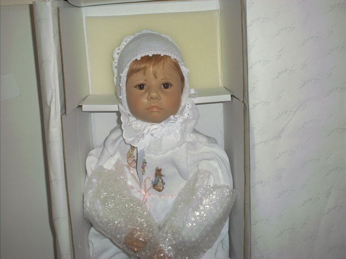 Sybille Sauer LILLY Strawberry Blonde 26" RESIN Baby Doll NIB LE#36/50 RARE