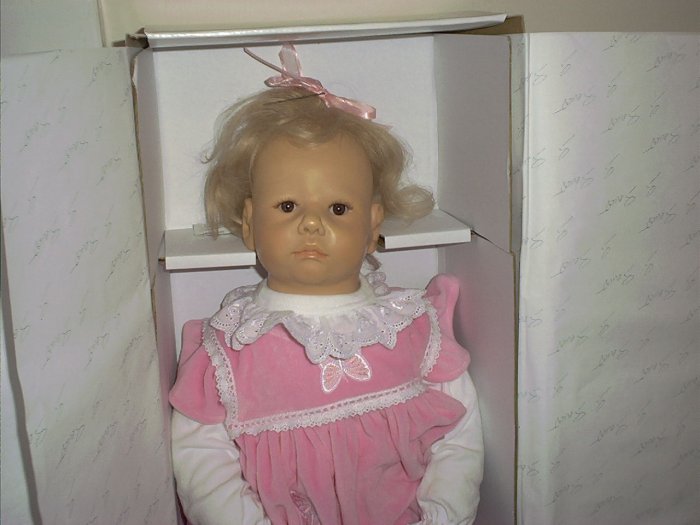 Sybille Sauer LILLY BLONDE 24" Baby Doll NIB LE#52/70 GERMAN MADE