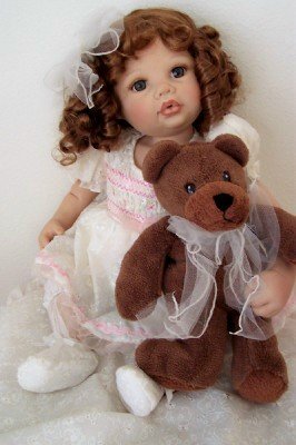 Doll Maker CARRISSA 23" Silicone Vinyl Baby NIB LE#092/300!