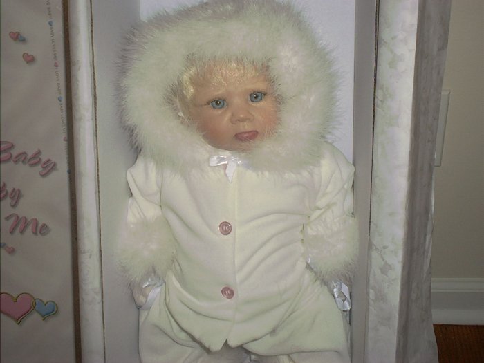 Doll Maker SNOWY 22" Silicone Vinyl Baby Doll NIB LE#100/300
